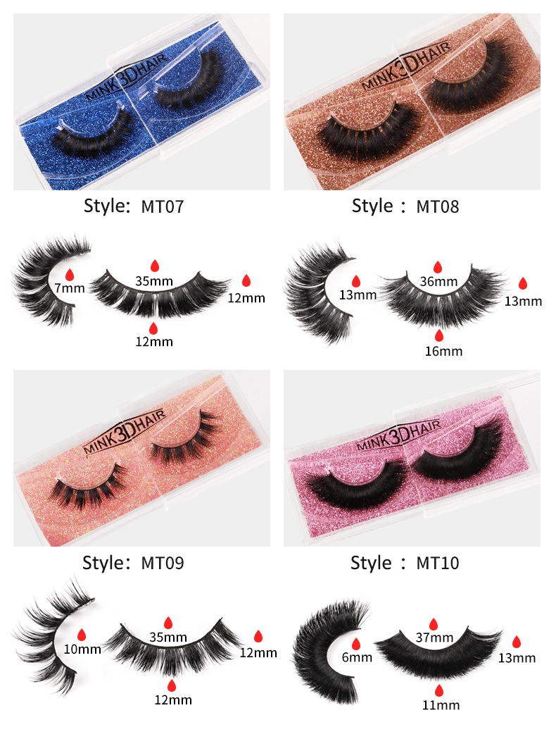 Wholesale Private Label Natural Synthetic Eyelashes False Real Mink Eyelash Online