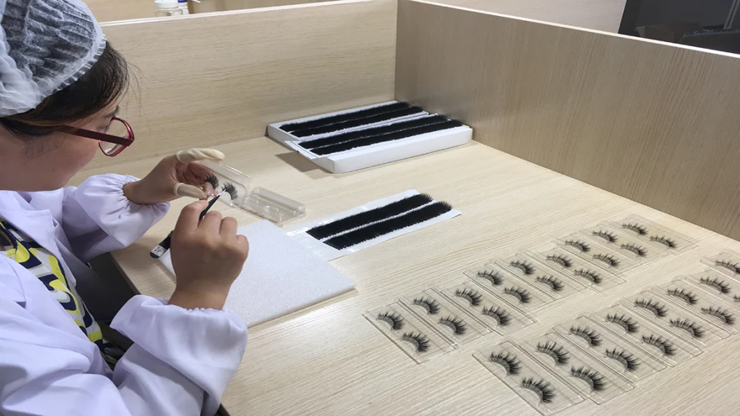 Wholesale Cosmetics 3D Synthetic Eyelashes and Eyelash Extension