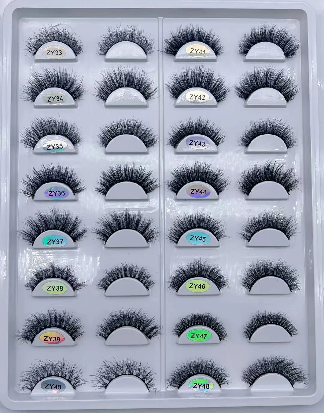 The Most Comfortable Band Super Natural Lashes Weightless Vegan Synthetic Fiber False Eyelashes Faux Mink